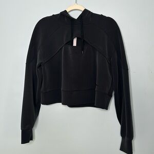 Lululemon softstreme hoodie black size 8